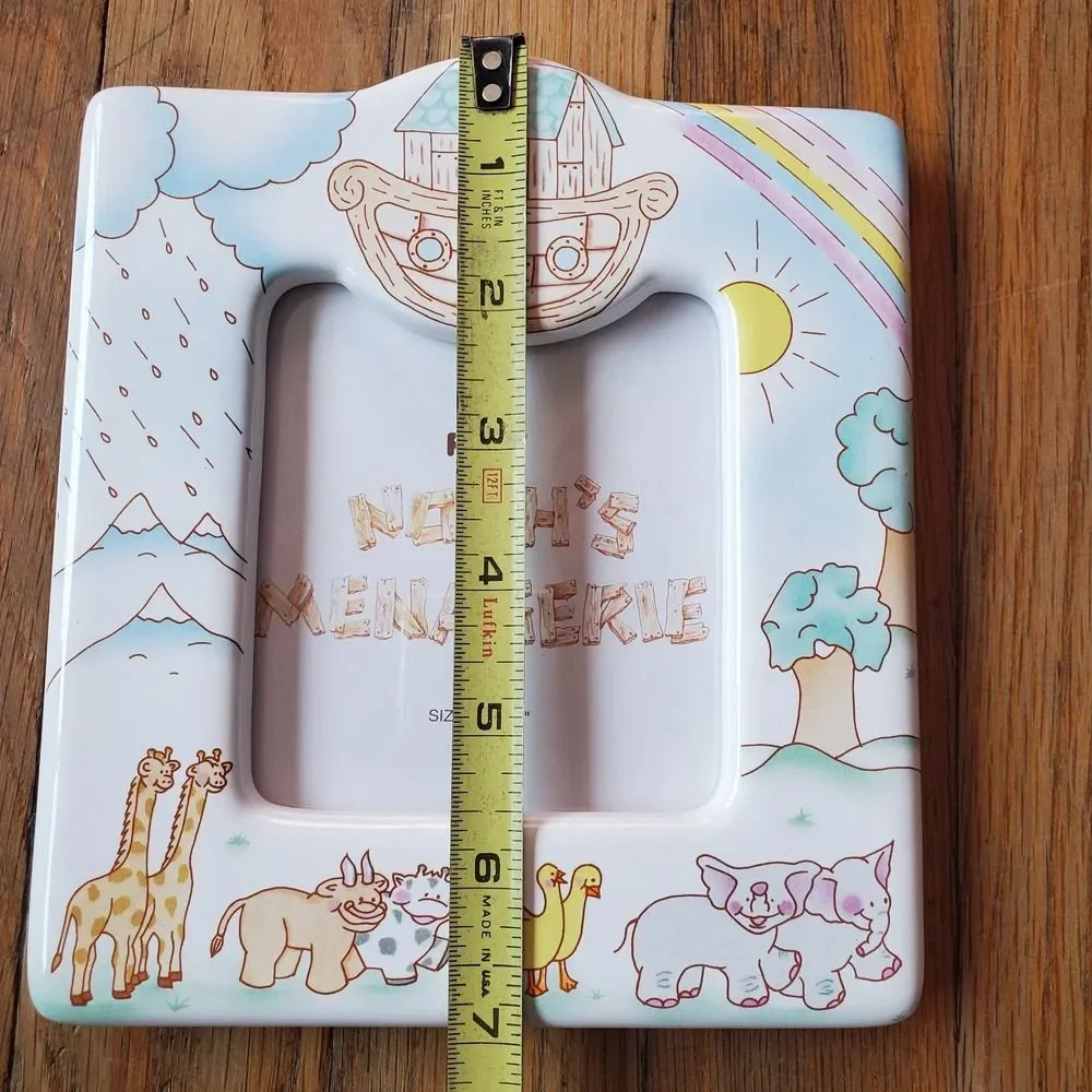 Russ Noah's‎ Ark Menagerie ceramic photo frame